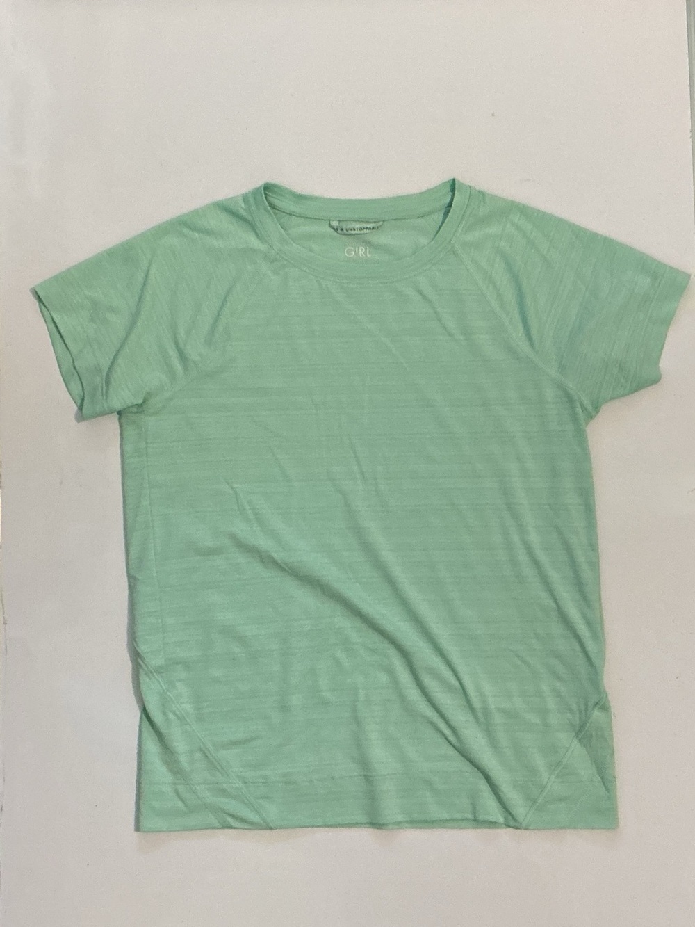 Athleta Girl Catching Rays UPF Tee Mint Green Size L/12 NWOT